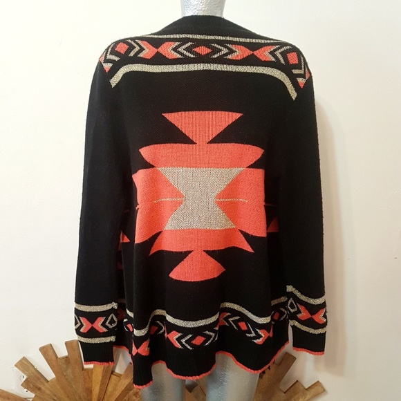 Elan Sweater Cardigan Aztec - Picture 3 of 5